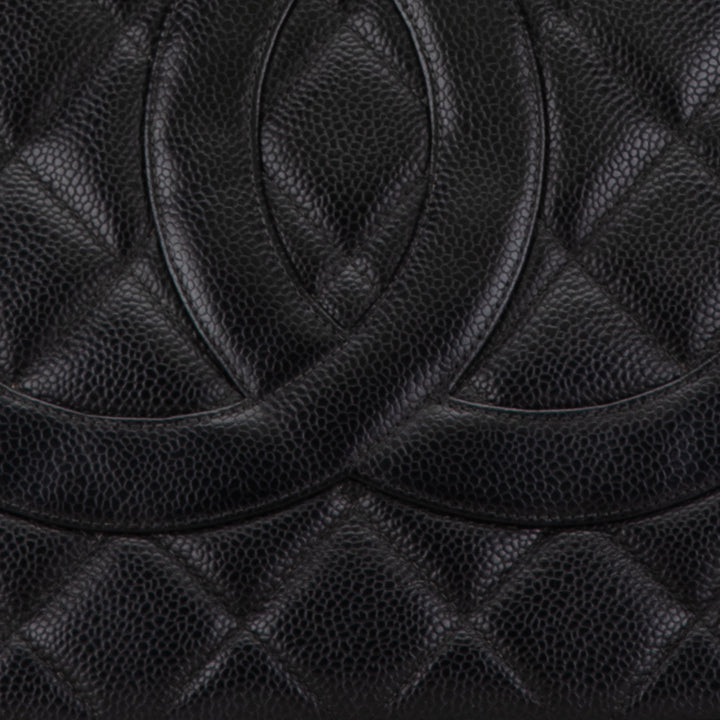 Chanel Caviar Medallion Tote Black - GABY PARIS