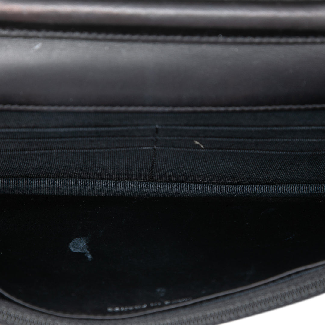 Chanel CC Matelassé Wallet on Chain Noir – vue 4 – GABY PARIS