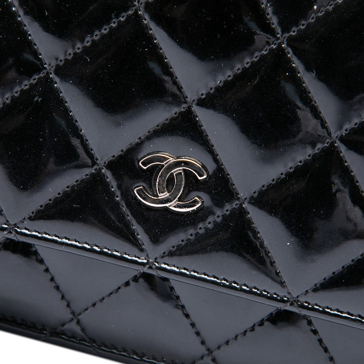 Chanel CC Matelassé Wallet on Chain Noir – vue 5 – GABY PARIS