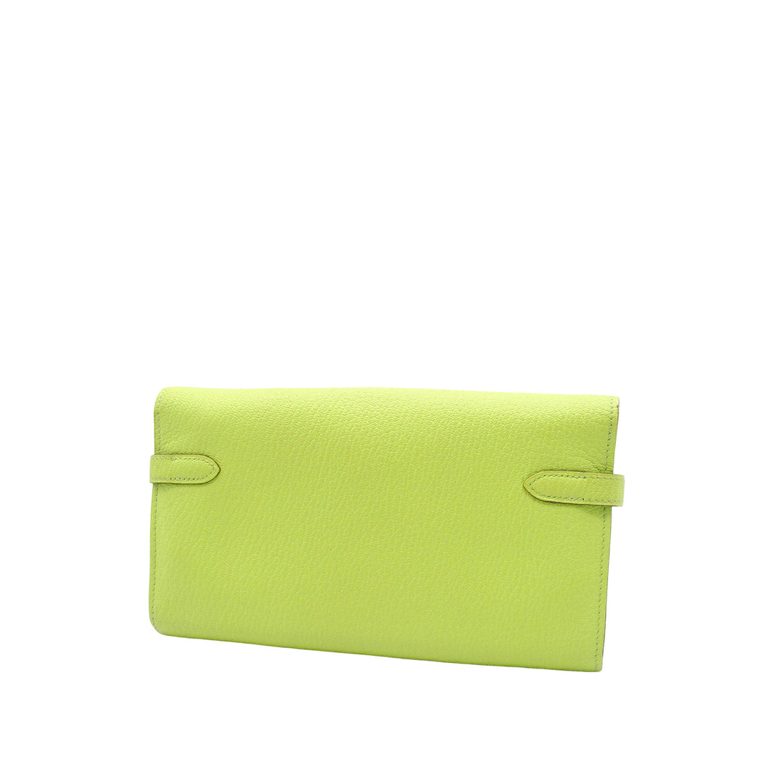 Hermès Chevre Mysore Kelly Longue Portefeuille