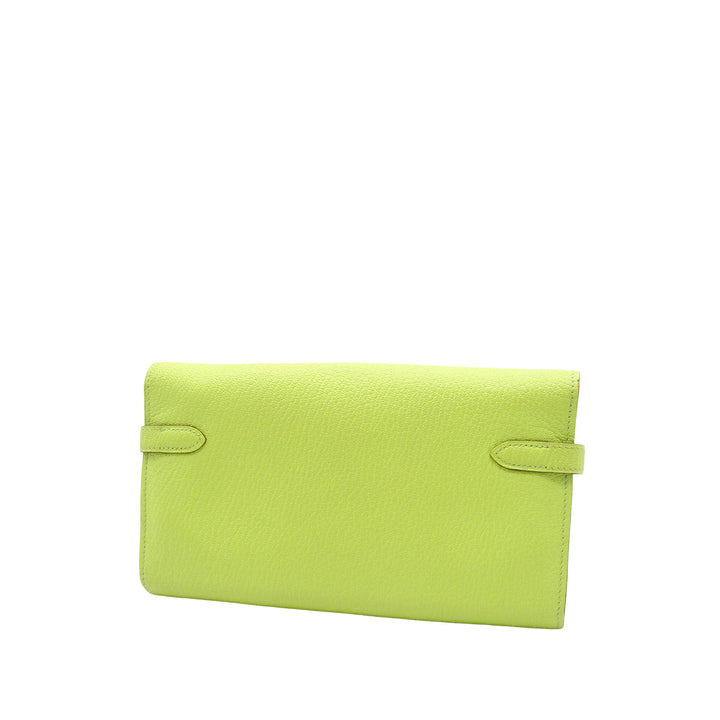 Hermès Chevre Mysore Kelly Longue Portefeuille
