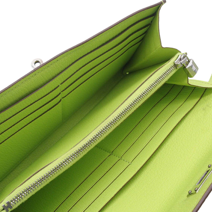 Hermès Chevre Mysore Kelly Longue Portefeuille