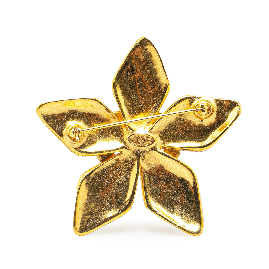 CC Flower Brooch Gold - Gaby Paris