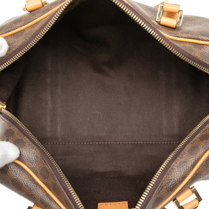 Celine Macadam Coated Toile Sac à main