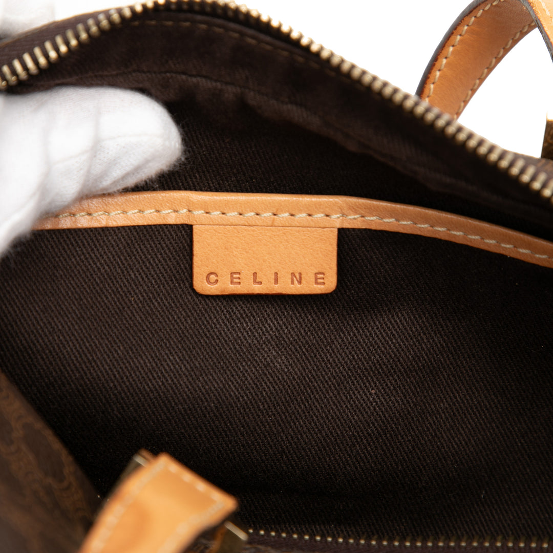 Celine Macadam Coated Toile Sac à main
