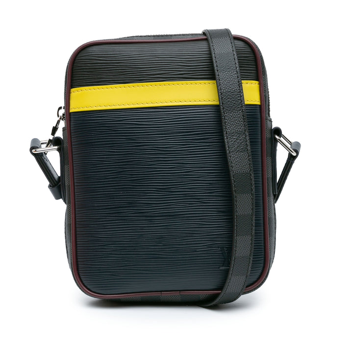 Epi Damier Graphite Danube Slim Black - Gaby Paris
