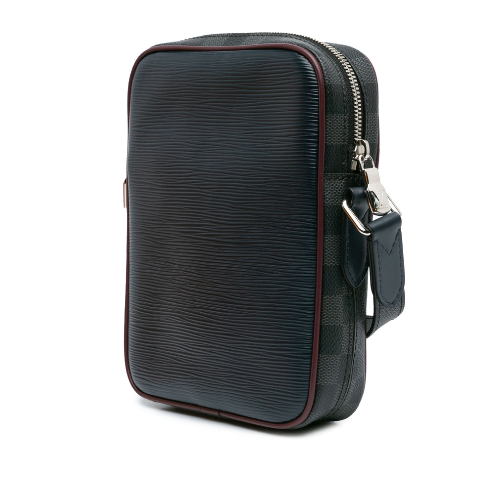 Epi Damier Graphite Danube Slim Black - Gaby Paris