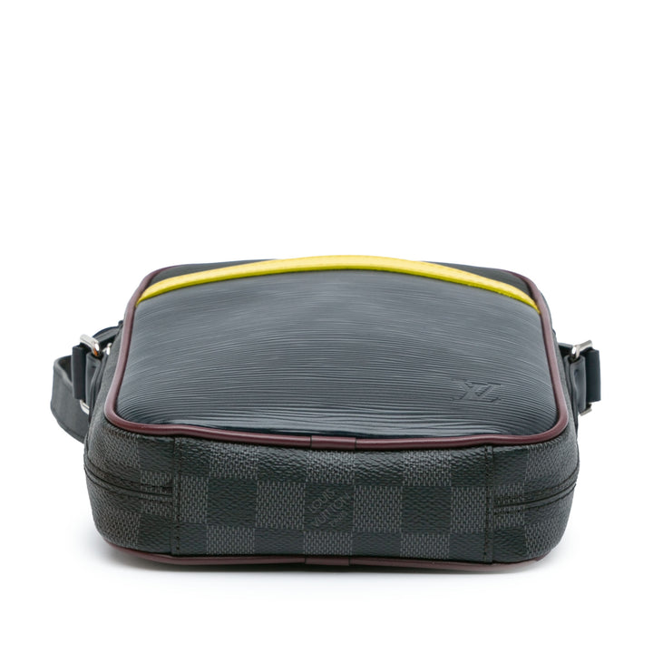 Epi Damier Graphite Danube Slim Black - Gaby Paris