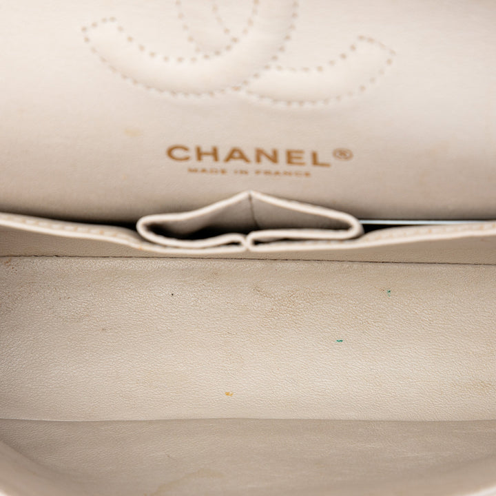 Chanel Small Classic Chevron Caviar Double rabat