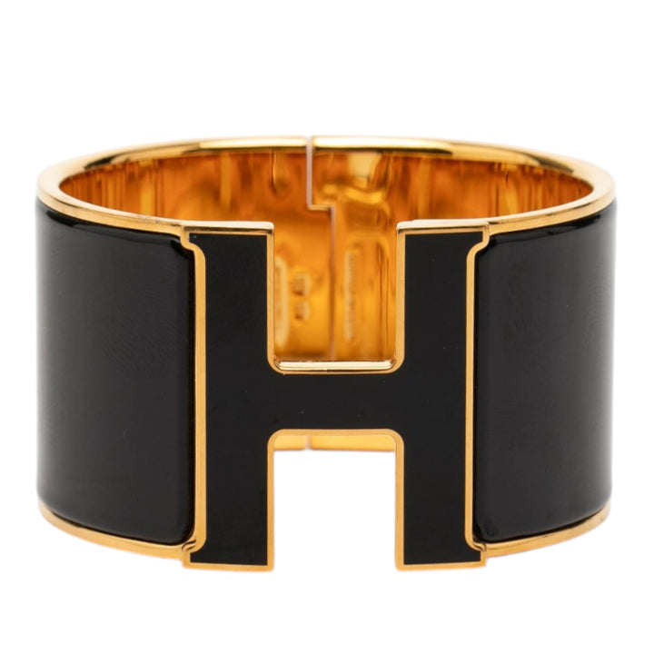 Hermès Extra Wide Émail Clic Clac H Bracelet PM