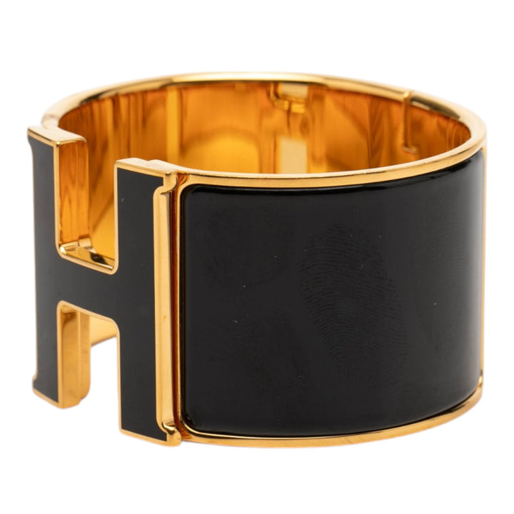 Hermès Extra Wide Émail Clic Clac H Bracelet PM