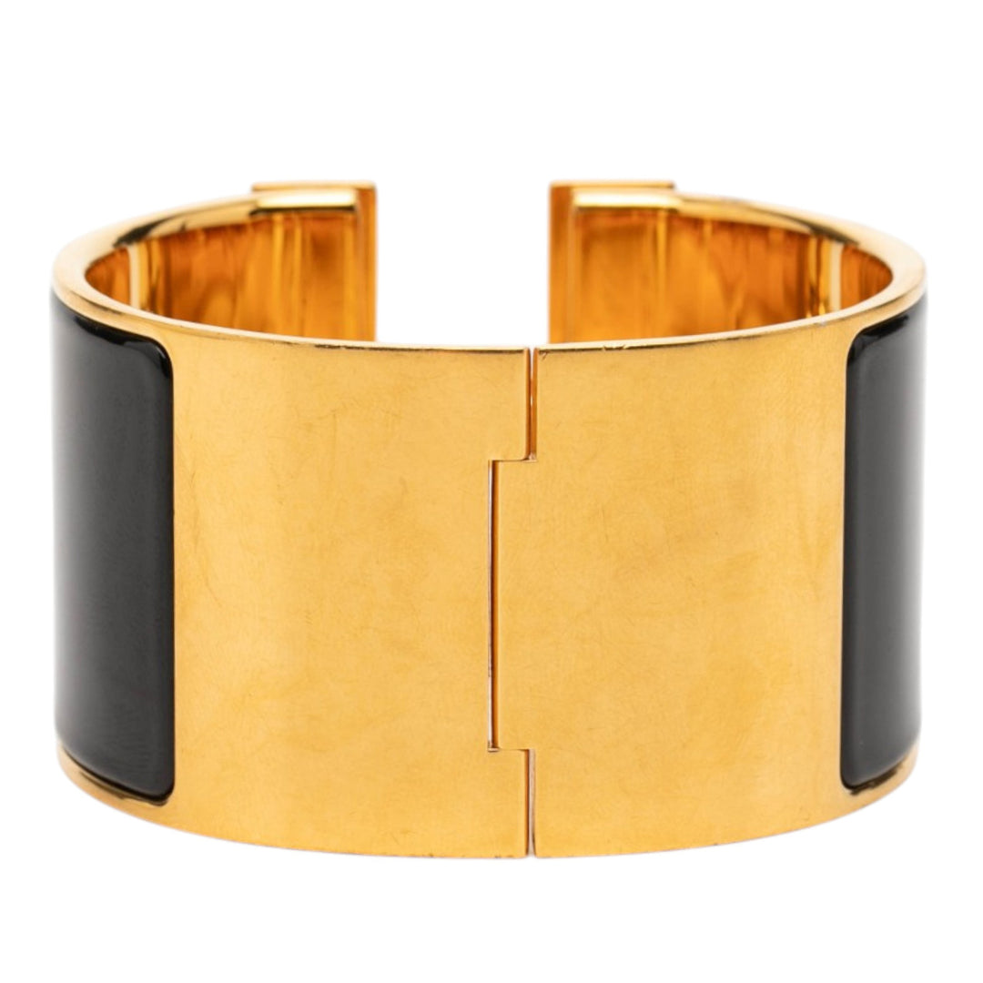 Hermès Extra Wide Émail Clic Clac H Bracelet PM