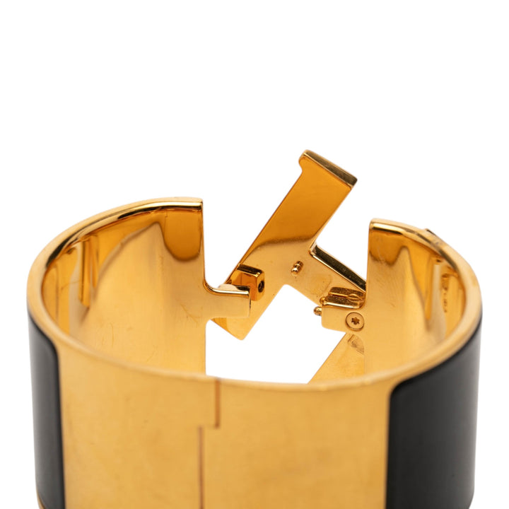Hermès Extra Wide Émail Clic Clac H Bracelet PM