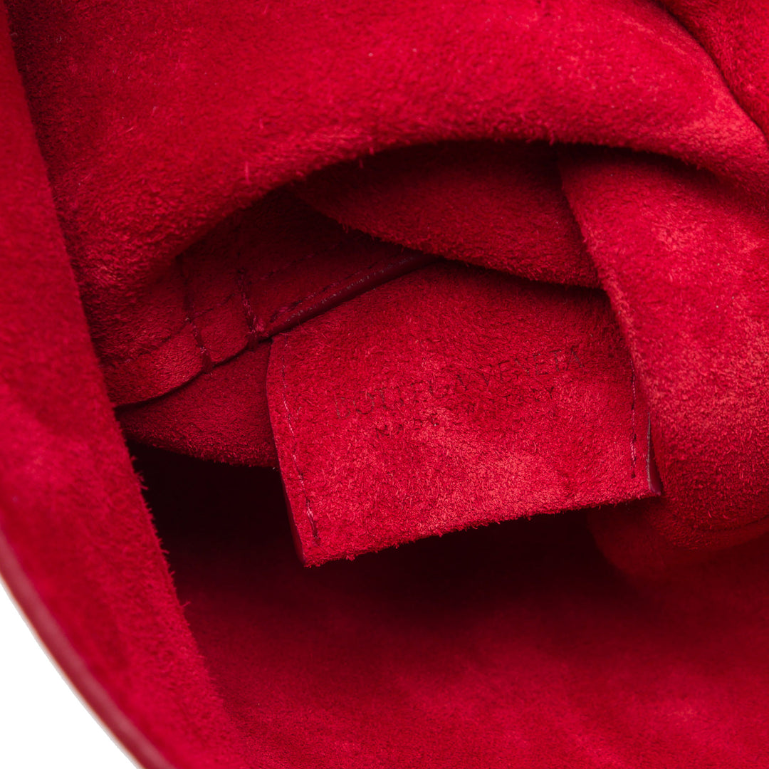 Bottega Veneta Cradle Sac Cuir de veau Rouge – vue 5 – GABY PARIS