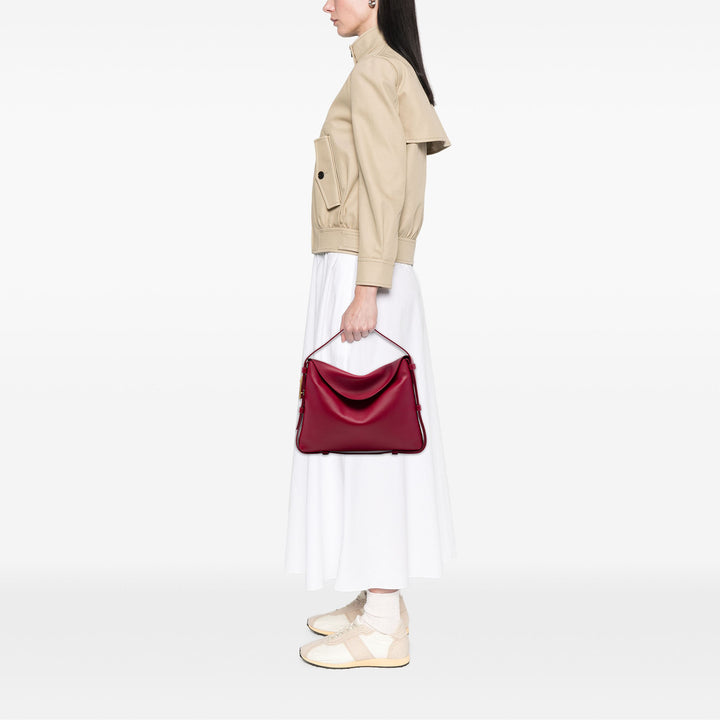 Bottega Veneta Cradle Sac Cuir de veau Rouge – vue 6 – GABY PARIS