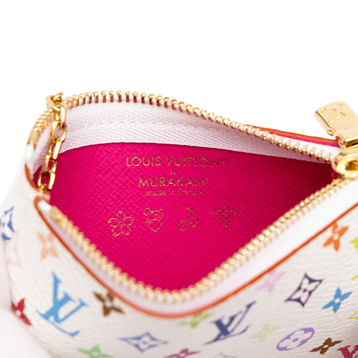 Louis Vuitton Takashi Murakami Key Pochette Multi Monogram Multicolore Multicolore