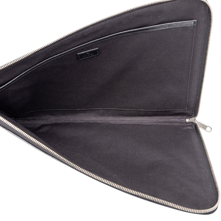 Gucci Pochette Interlocking G GG Supreme Noir – vue 4 – GABY PARIS