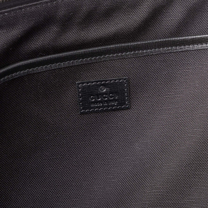 Gucci Pochette Interlocking G GG Supreme Noir – vue 5 – GABY PARIS
