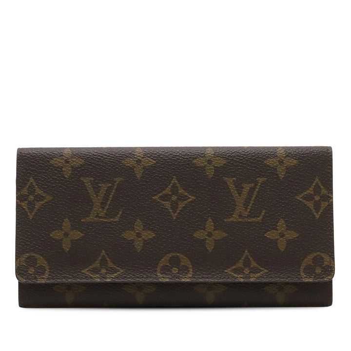 Louis Vuitton Monogram Porte Yen 3 Cartes Credit Portefeuille