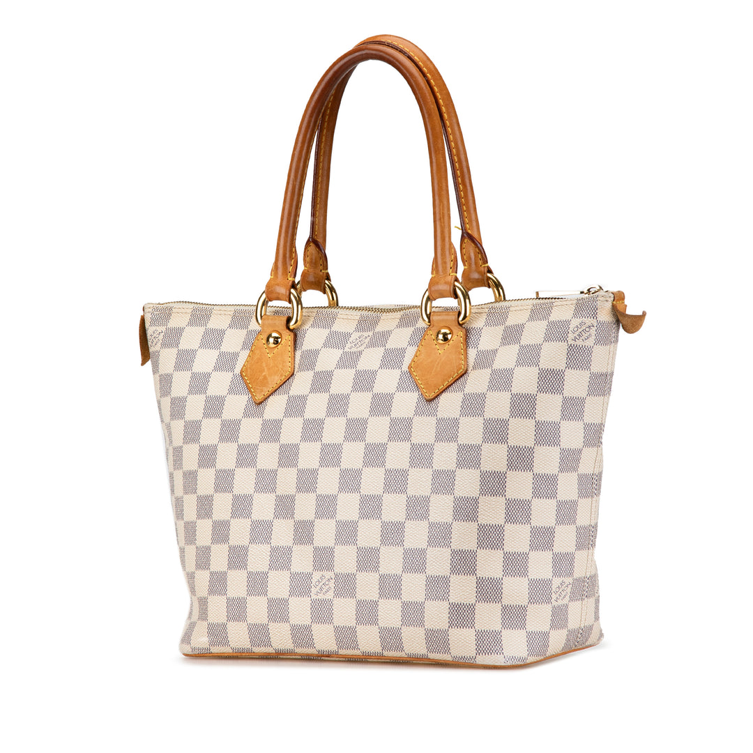 Damier Azur Saleya PM White - Gaby Paris