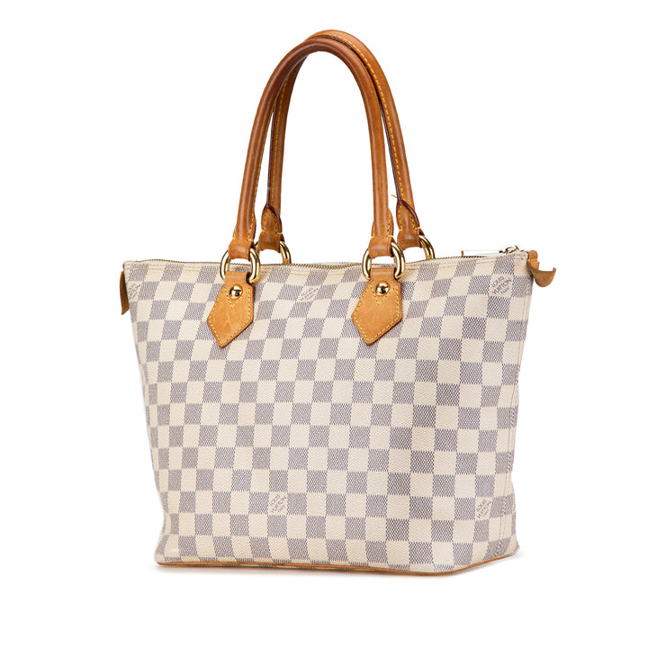 Damier Azur Saleya PM White - Gaby Paris