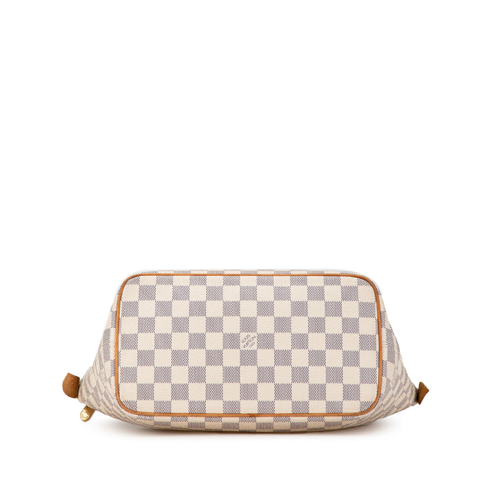 Damier Azur Saleya PM White - Gaby Paris