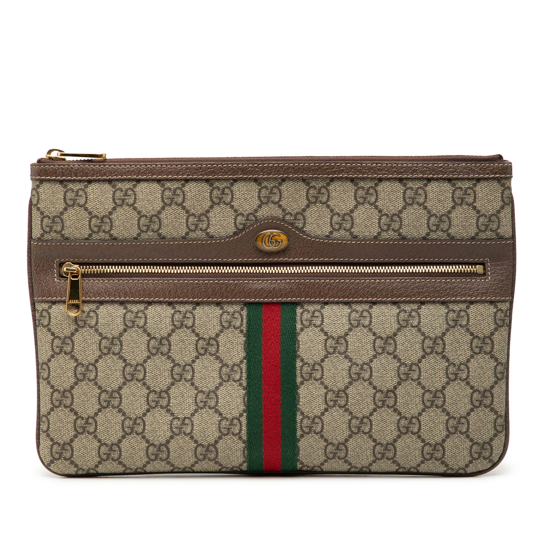 Gucci GG Supreme Web Ophidia Pochette