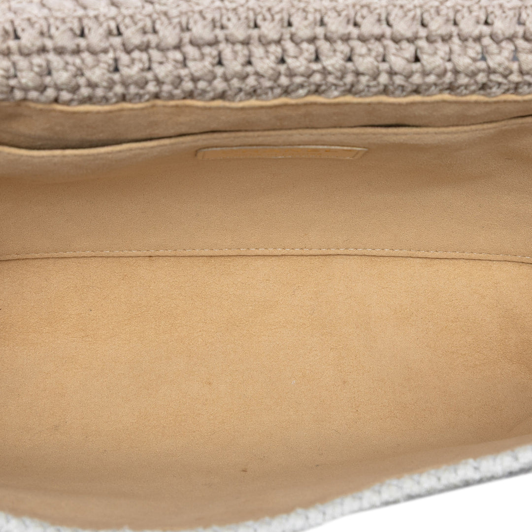 Chanel Crochet Camellia à rabat