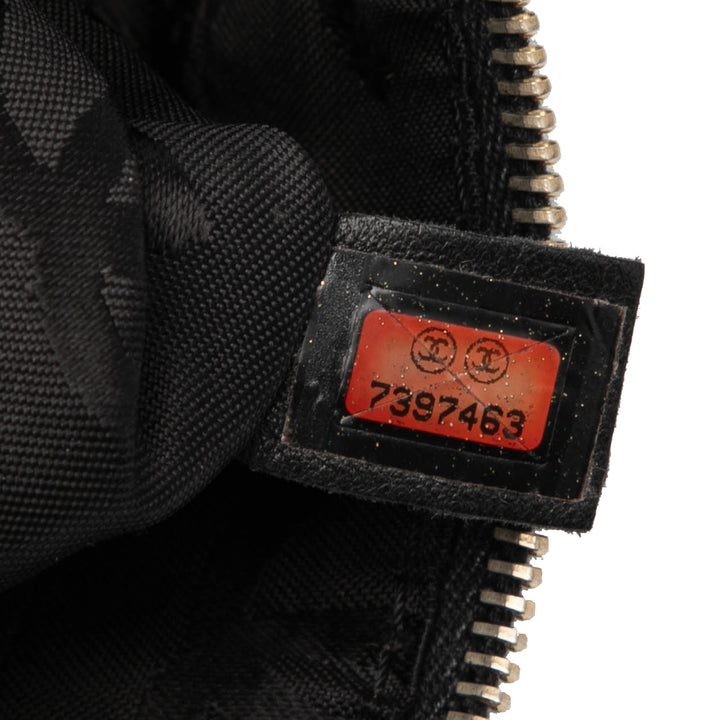 Chanel CC Caviar Wooden Chain Sac bandoulière