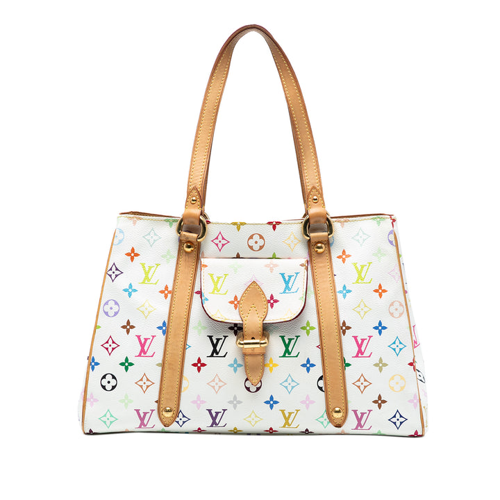 Louis Vuitton Monogram Multicolore Aurelia MM Blanc – GABY PARIS Authentique
