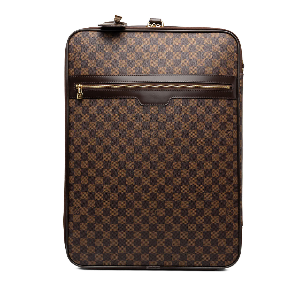 Louis Vuitton Sac de voyage Pegase 50 Damier Ébène Marron – vue principale – GABY PARIS