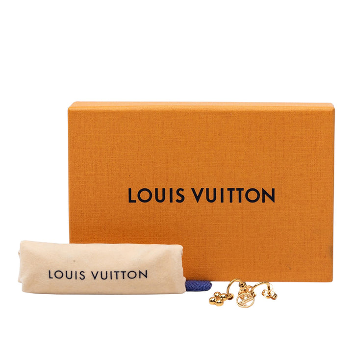 Louis Vuitton plaqué Blooming fermoir poussette Boucles d’oreilles