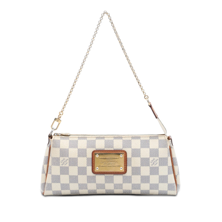 Louis Vuitton Eva Damier Azur Blanc – vue principale – GABY PARIS