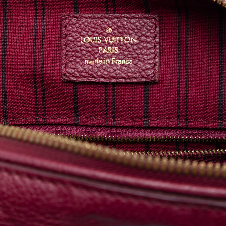 Speedy Bandouliere 25 Monogram Empreinte Rouge