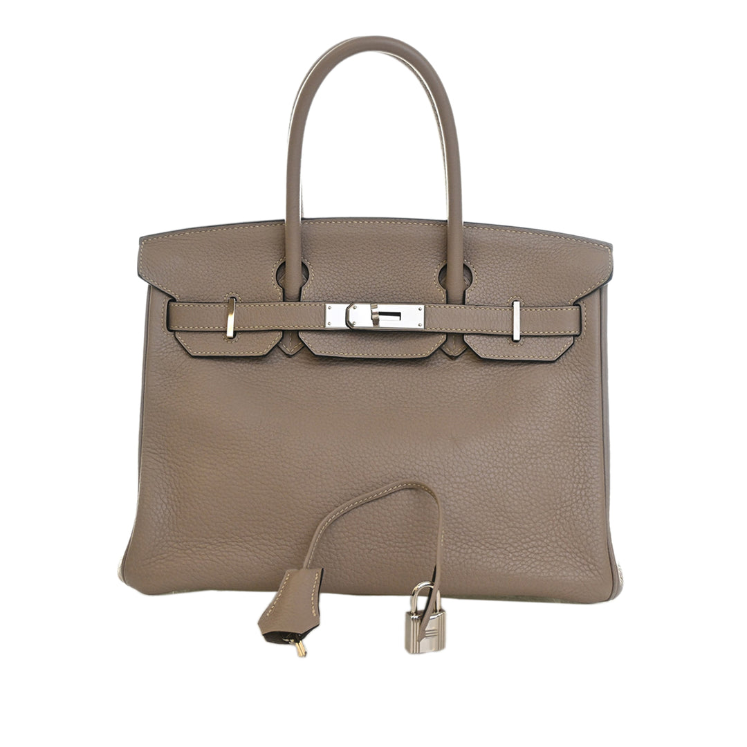 Birkin Retourne 30 Togo Marron