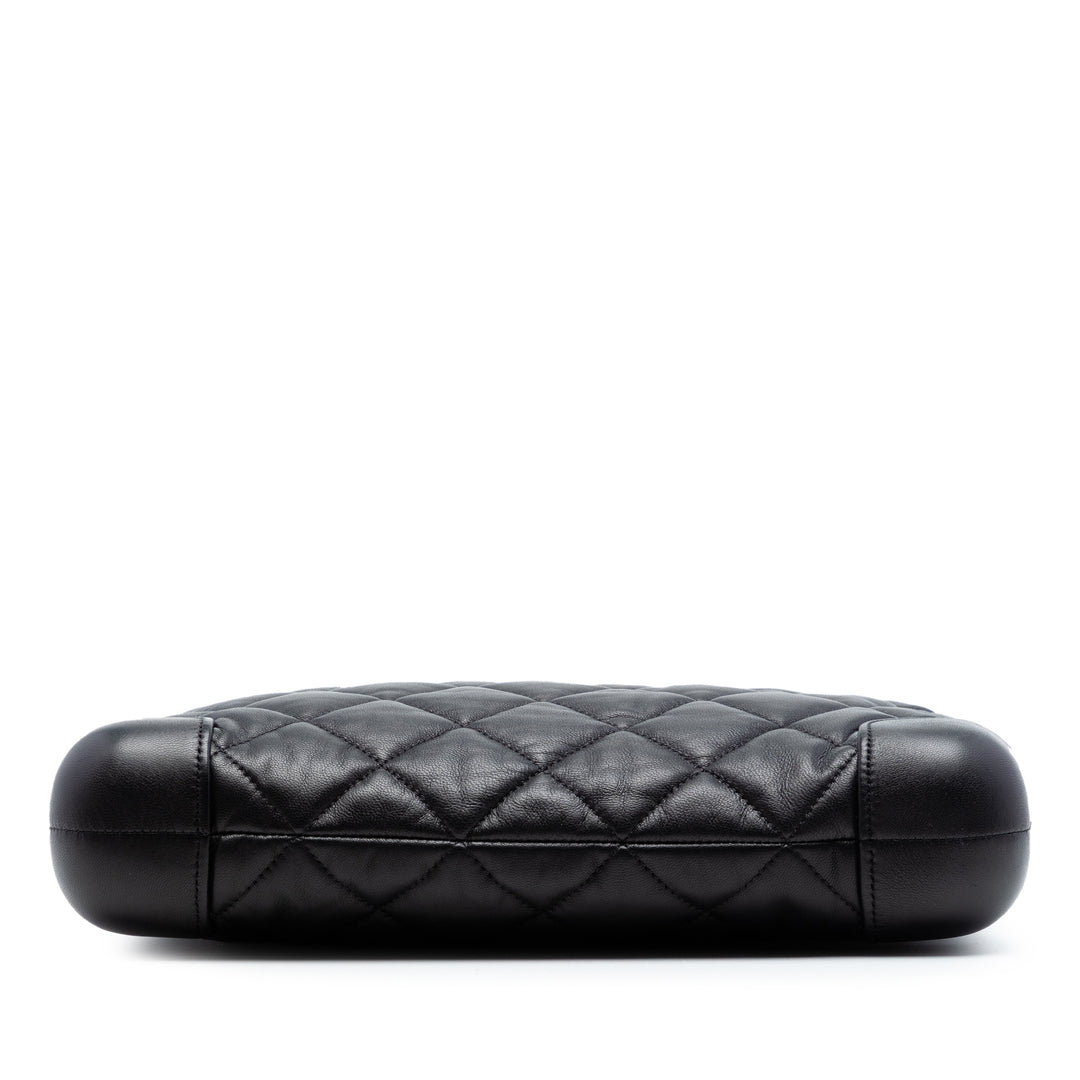 Chanel CC Matelassé Cuir d’agneau Classic Trunk Étui