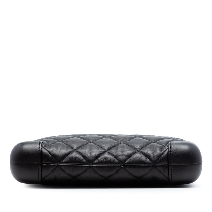 Chanel CC Matelassé Cuir d’agneau Classic Trunk Étui