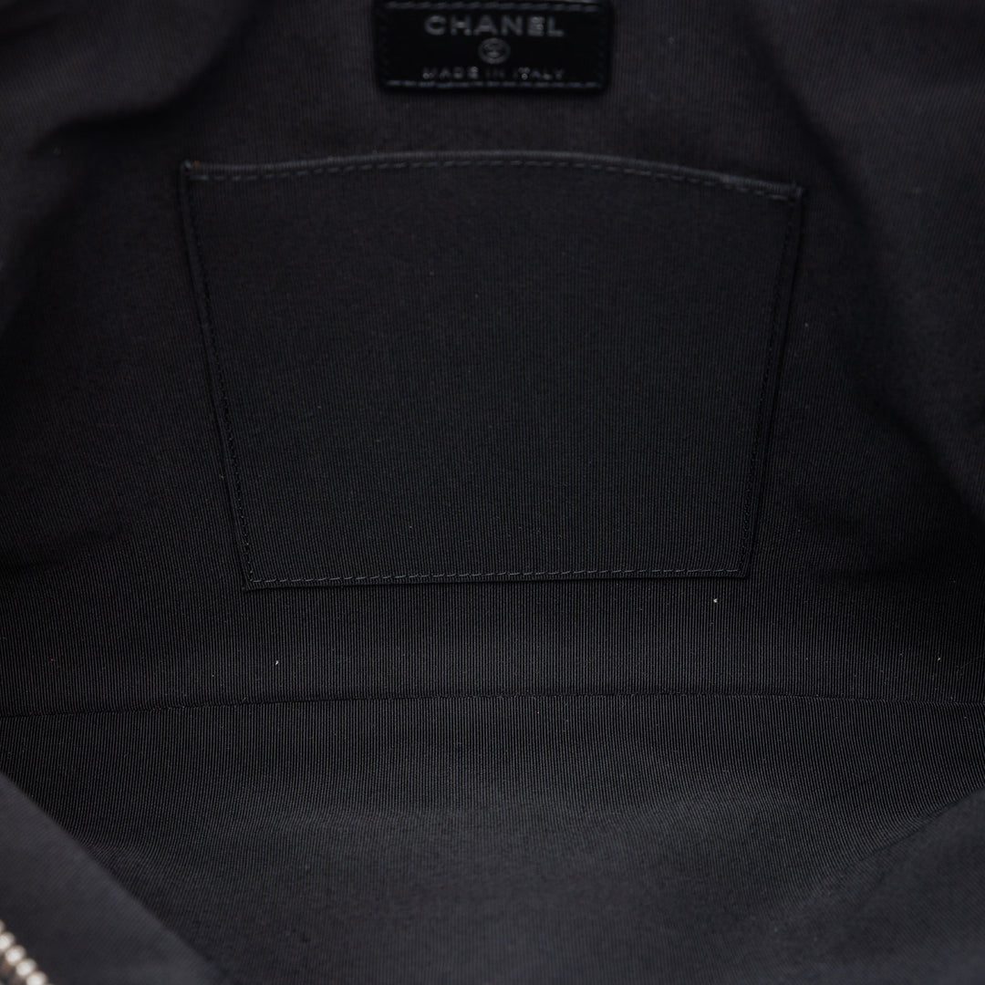 Chanel CC Matelassé Cuir d’agneau Classic Trunk Étui