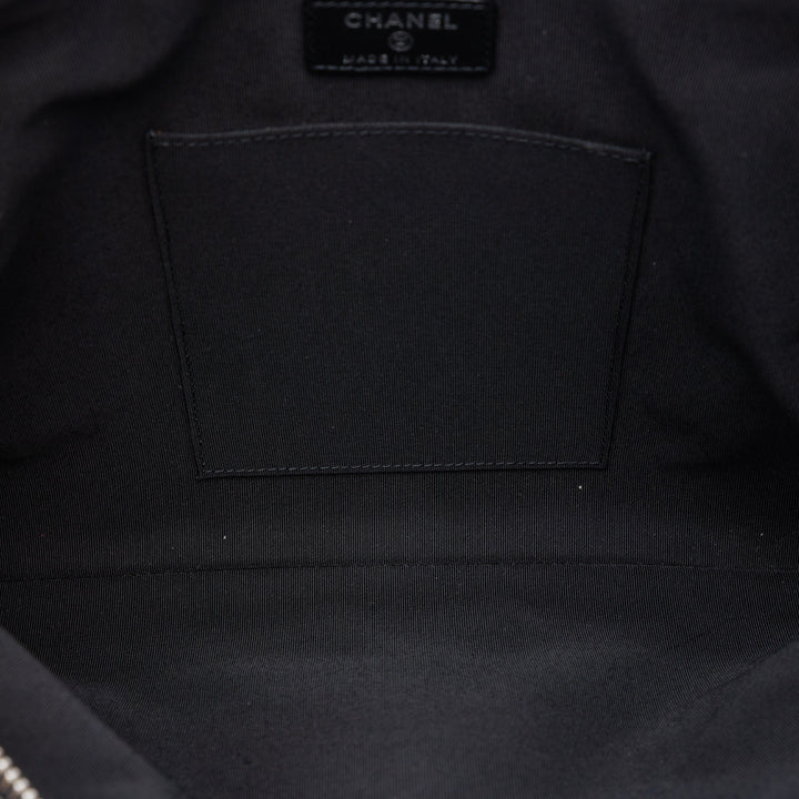 Chanel CC Matelassé Cuir d’agneau Classic Trunk Étui