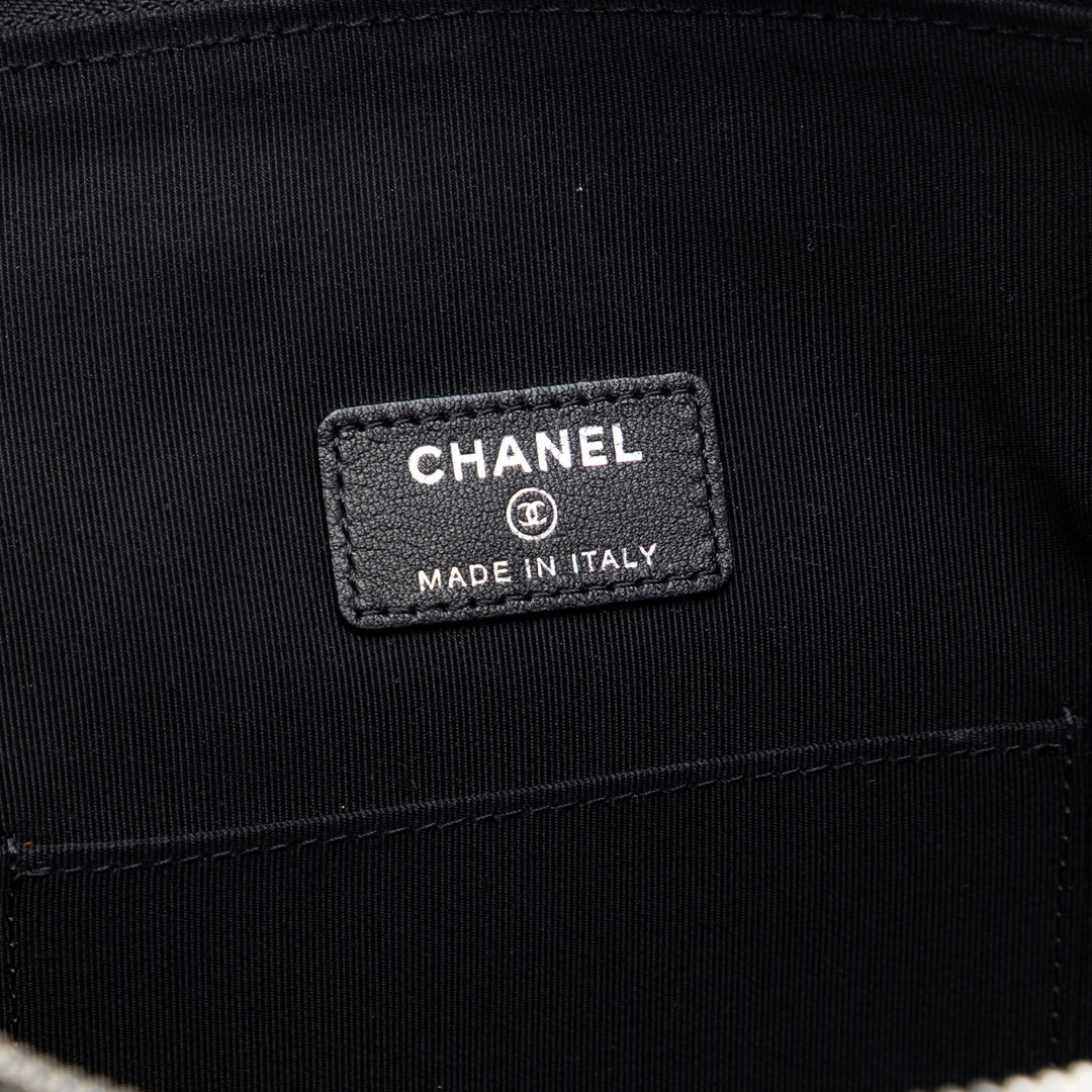 Chanel CC Matelassé Cuir d’agneau Classic Trunk Étui