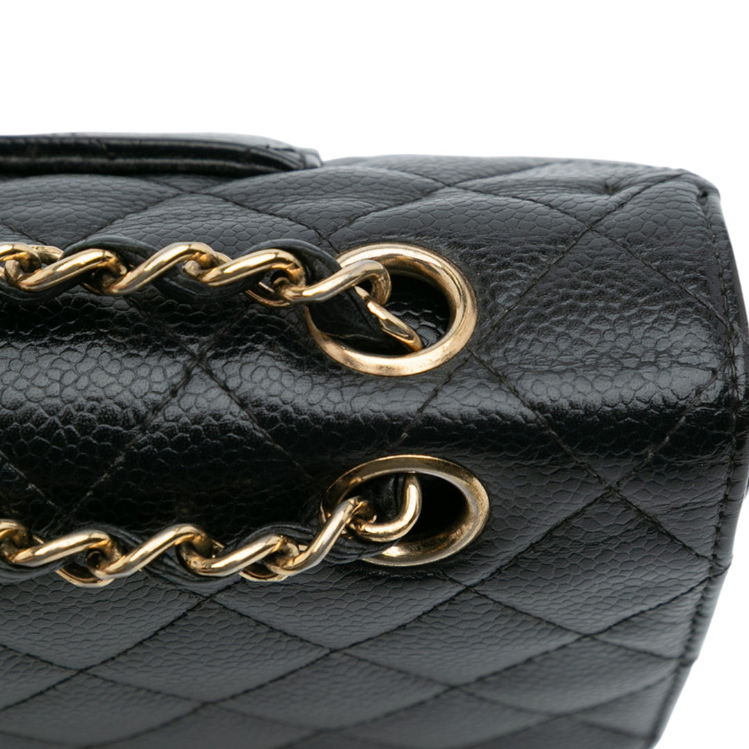Chanel Medium Classic Caviar Double rabat Noir – GABY PARIS Authentique