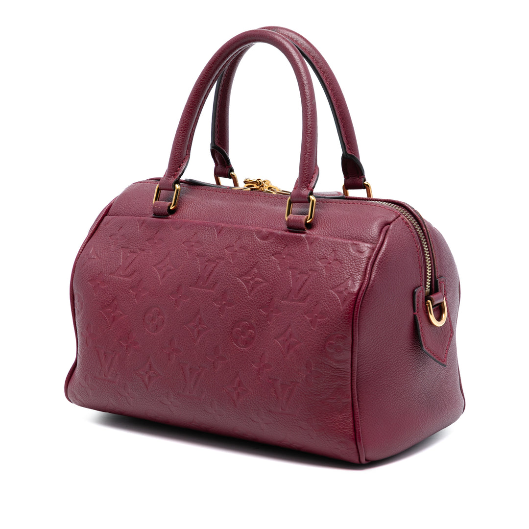 Louis Vuitton Monogram Empreinte Speedy Bandouliere 25