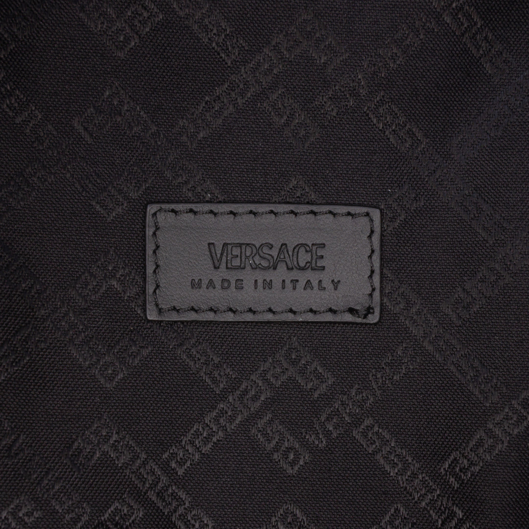 Versace Nylon Logo Print Sac à dos
