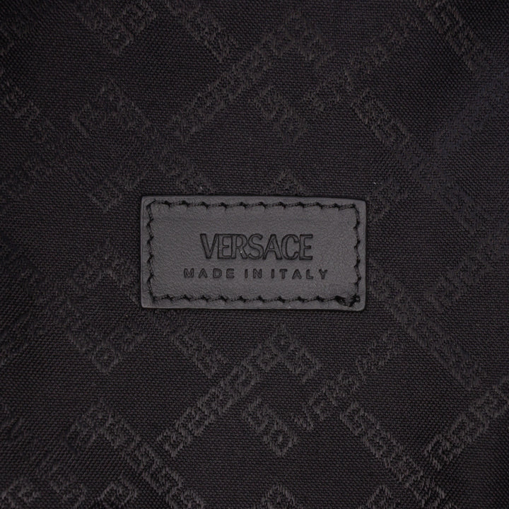 Versace Nylon Logo Print Sac à dos
