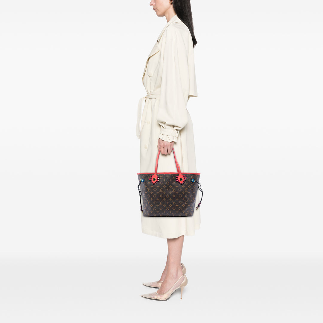 Cabasm Neo Neverfull MM Monogram Marron