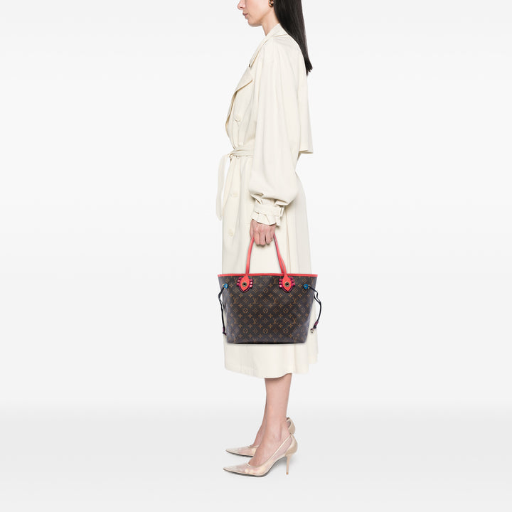 Cabasm Neo Neverfull MM Monogram Marron