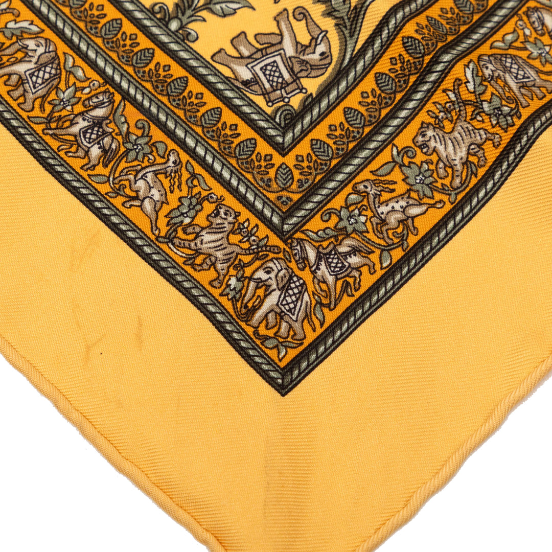 Hermès Chasse en Inde Soie Foulard 42