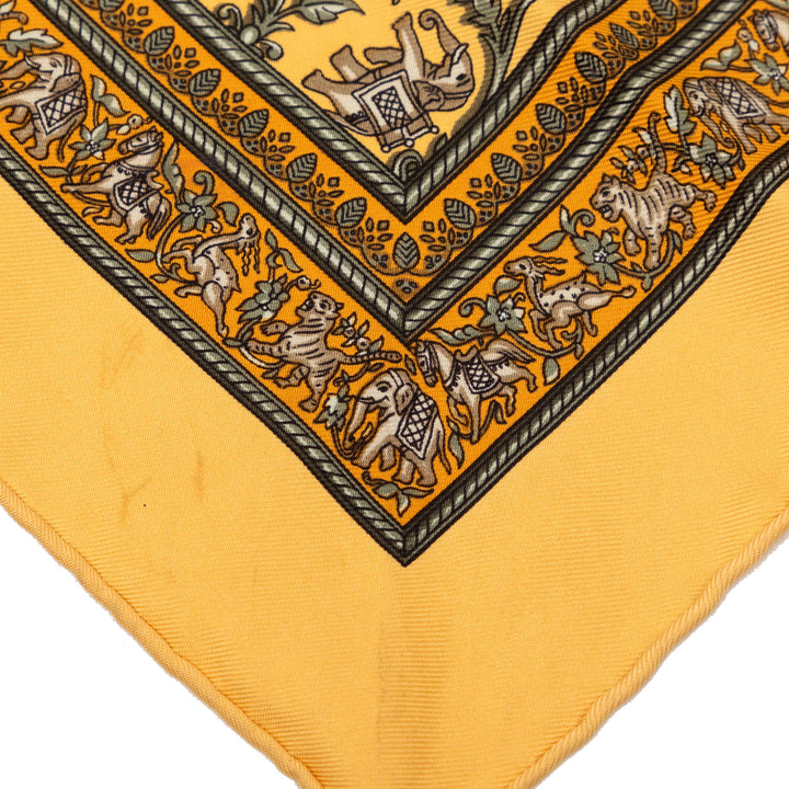 Hermès Chasse en Inde Soie Foulard 42