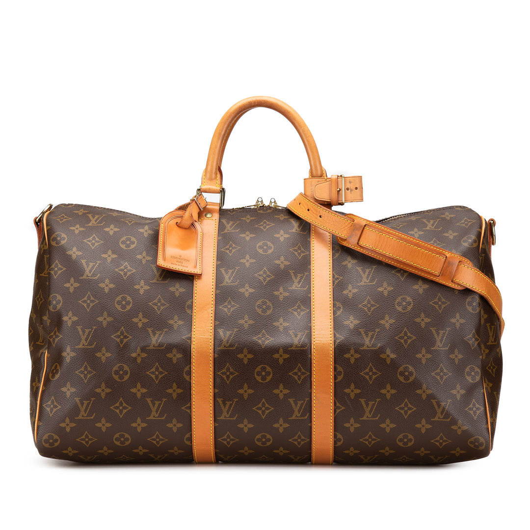 Monogram Keepall Bandouliere 50 Brown - Gaby Paris