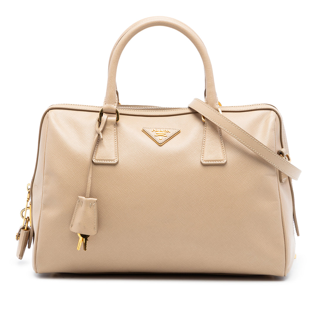 Prada Saffiano Lux Boston Sac